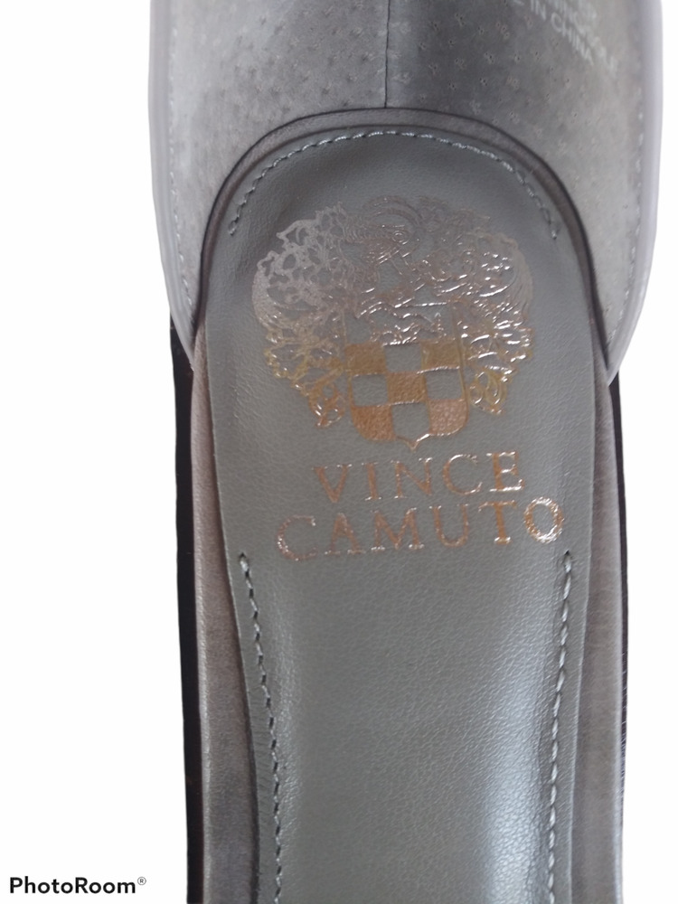 NEW!!! Vince Camuto Ankle Strap Sandal in Stones Throw Grey Women's Size… - Picture 12 of 15